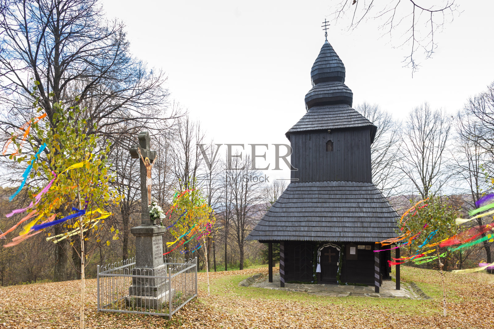 木制教堂照片摄影图片