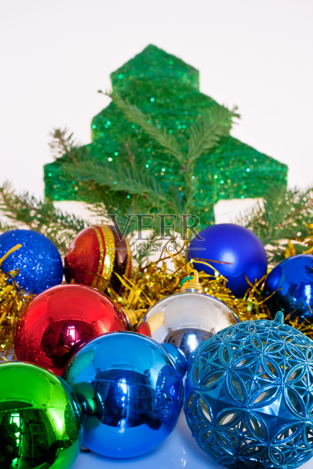 圣诞球照片摄影图片