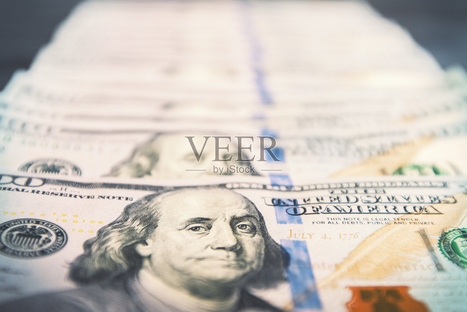 美元行特写镜头照片摄影图片