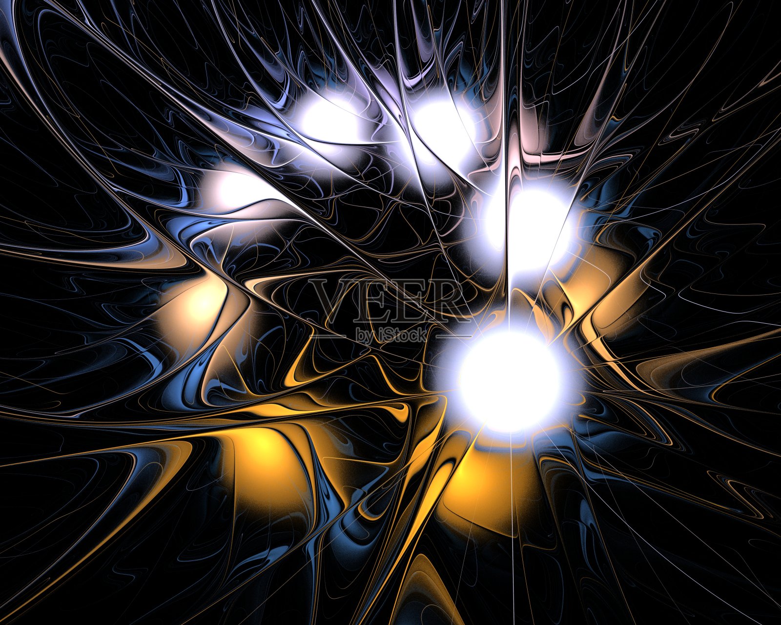 摘要分形设计。照片摄影图片