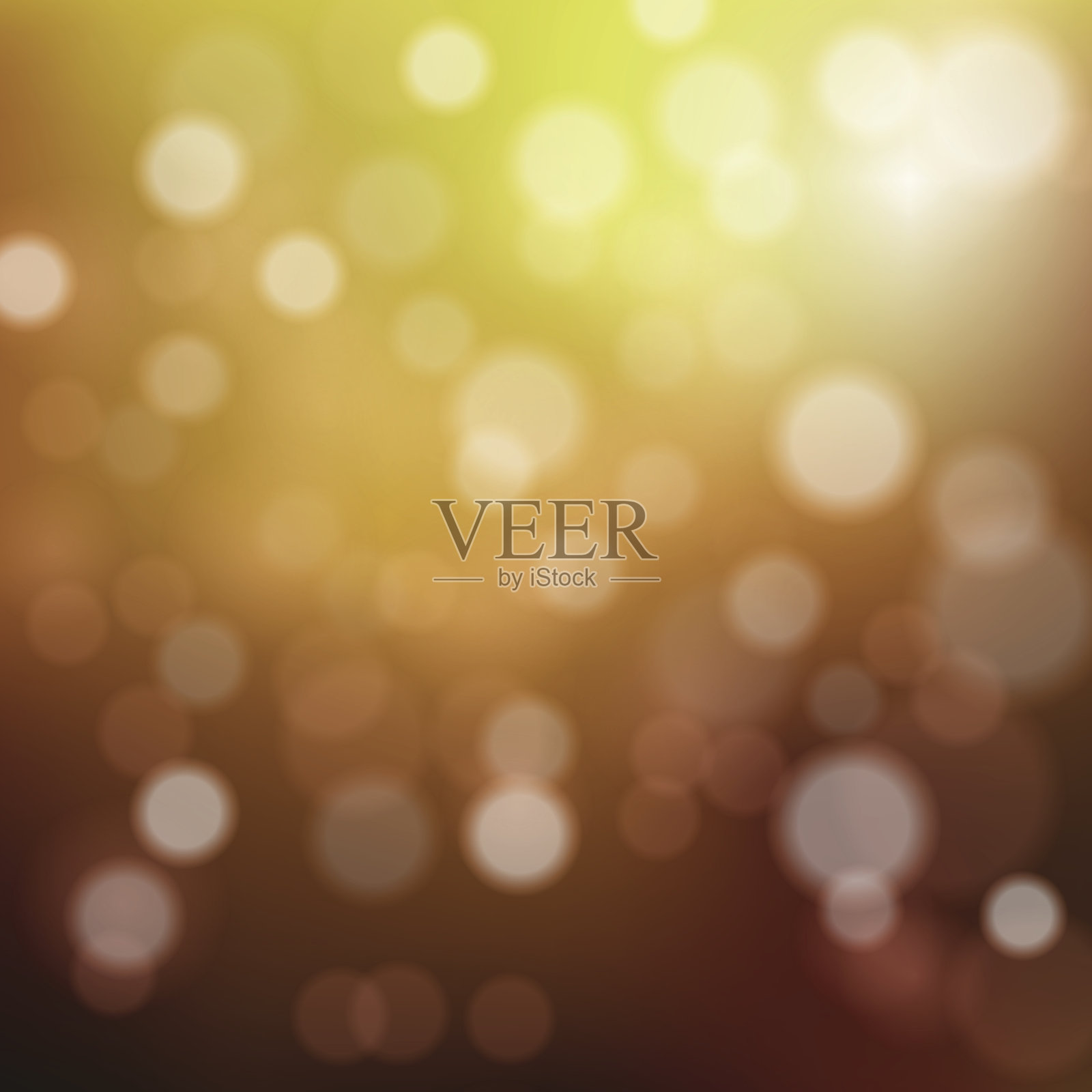 散景背景插画图片素材