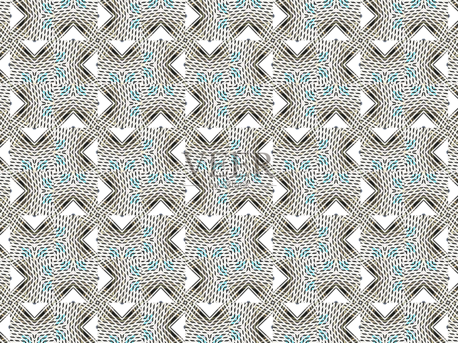 民族图案。抽象万花筒织物设计。照片摄影图片