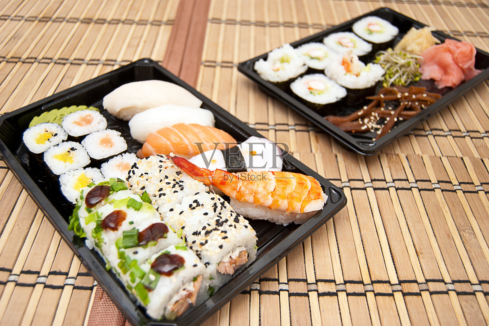 寿司。照片摄影图片