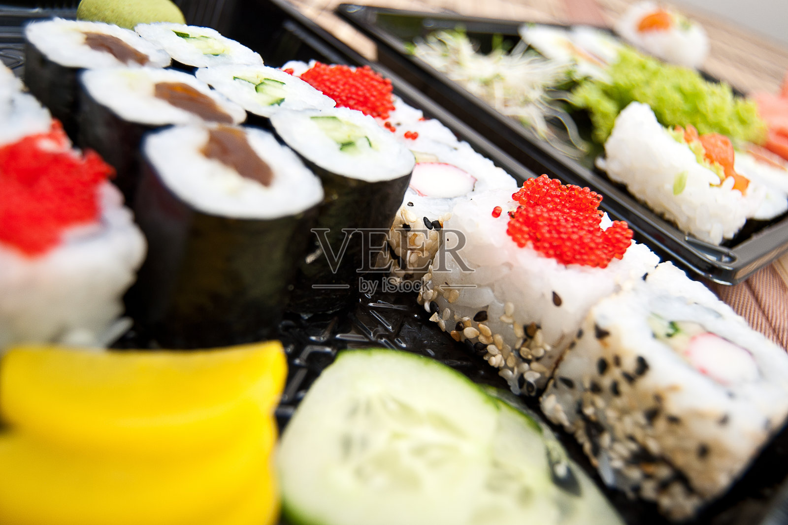 寿司。照片摄影图片