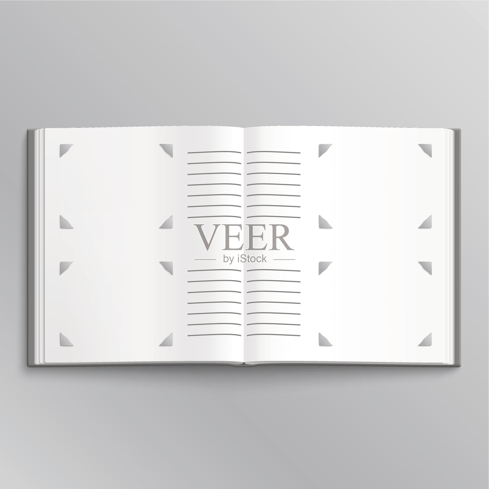 空白相册插画图片素材