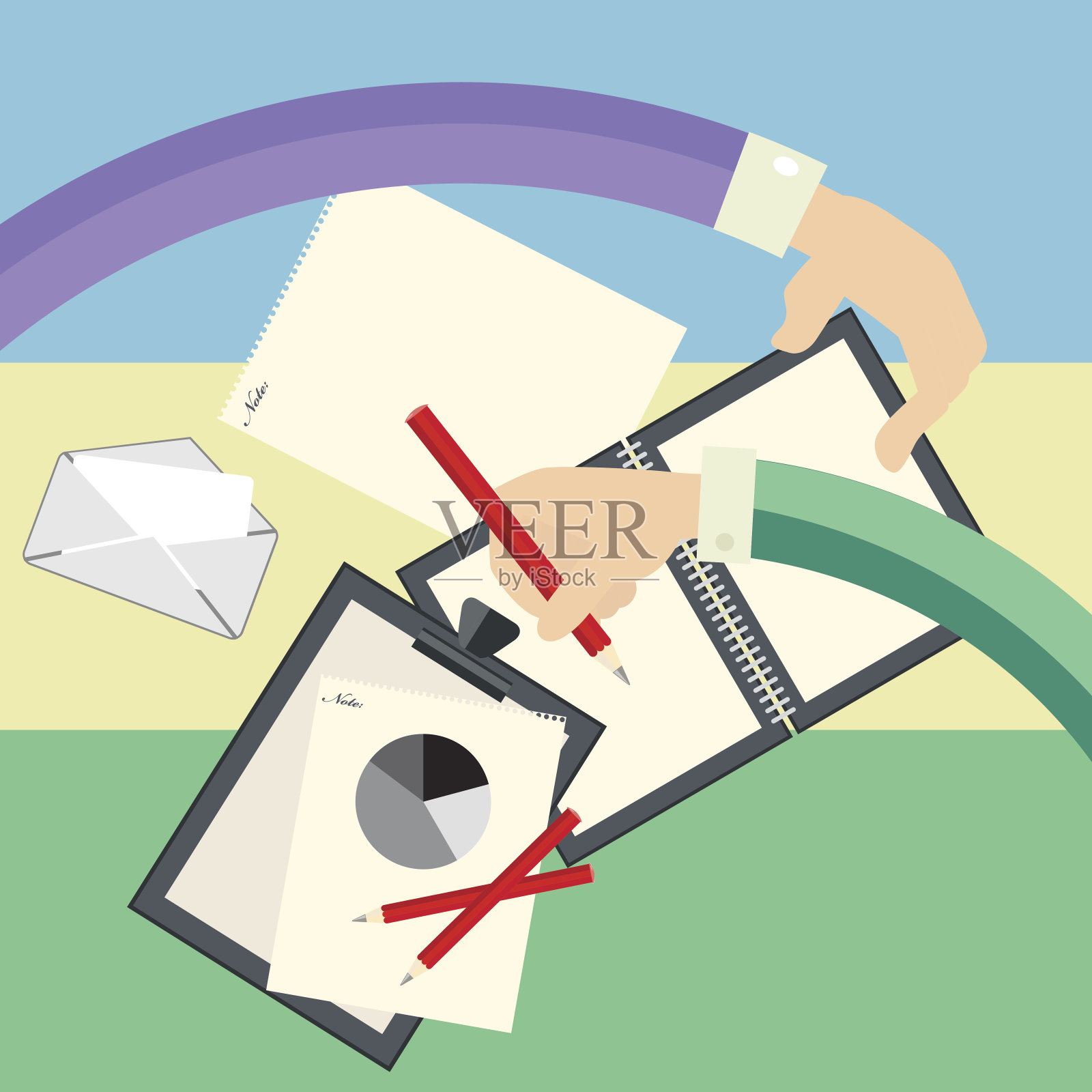 经营理念设计模板素材