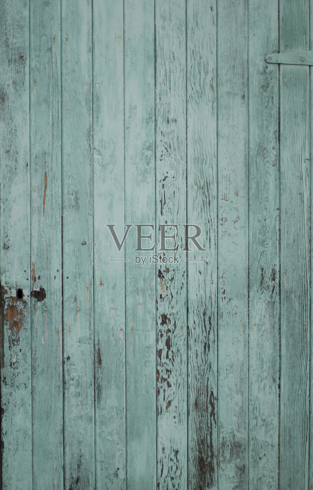 陷入困境的蓝色的门照片摄影图片