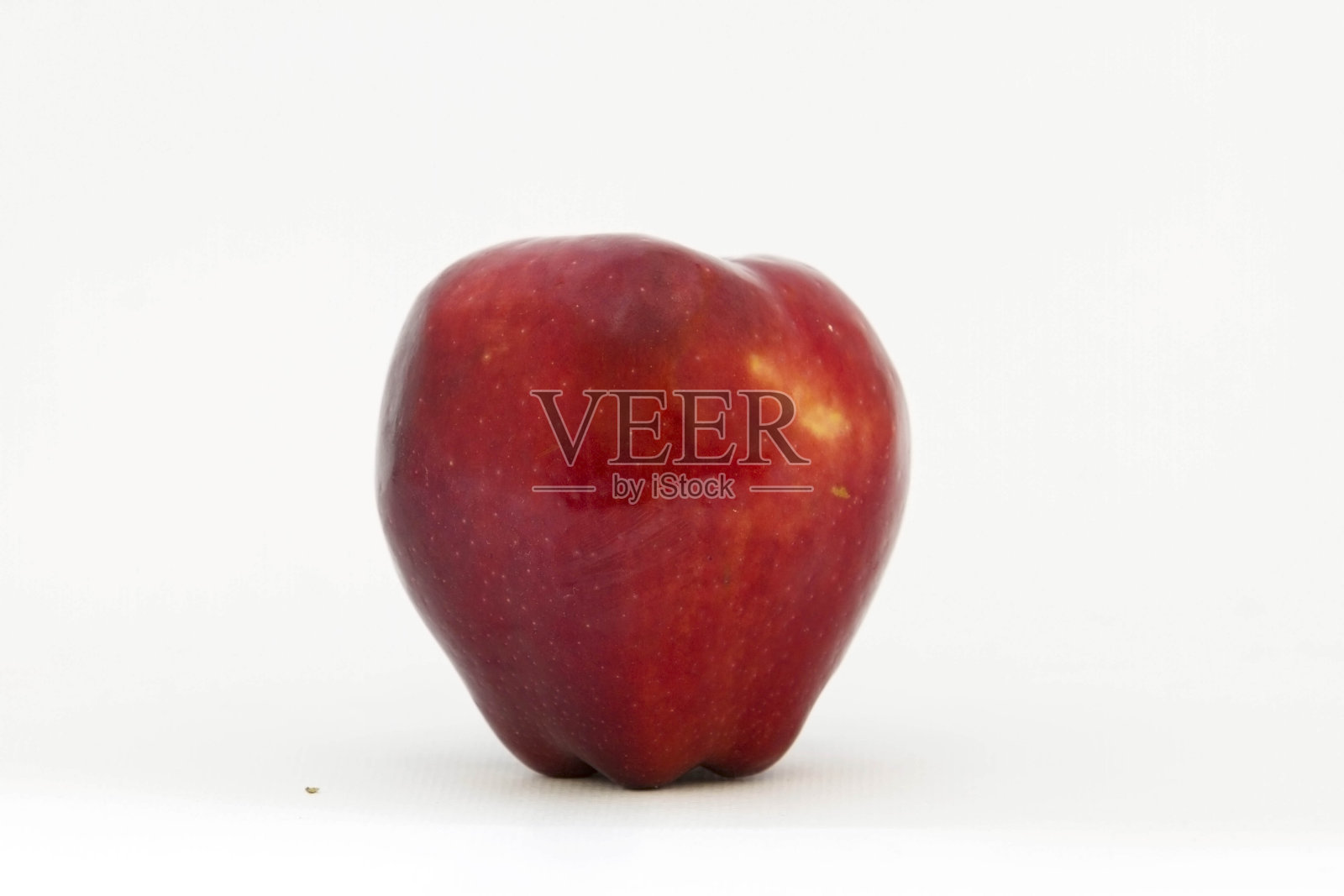 特写苹果水果在白色的背景照片摄影图片