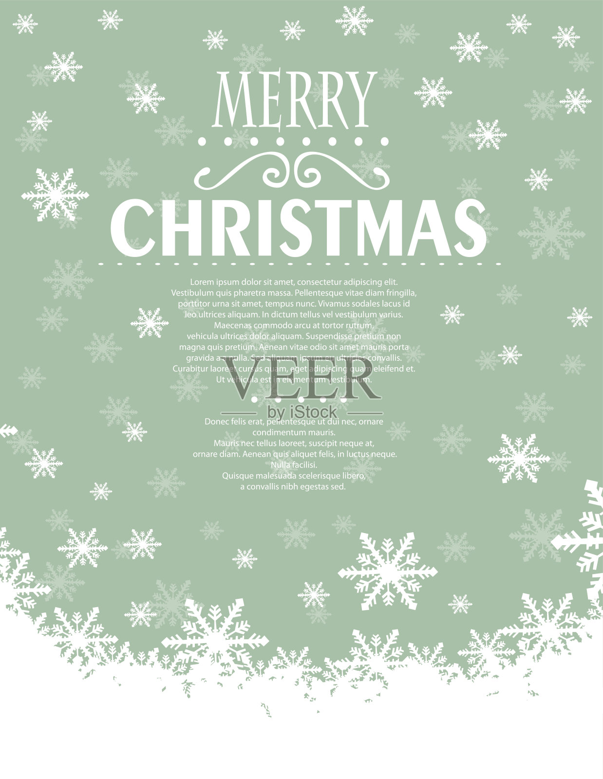 圣诞节的背景插画图片素材