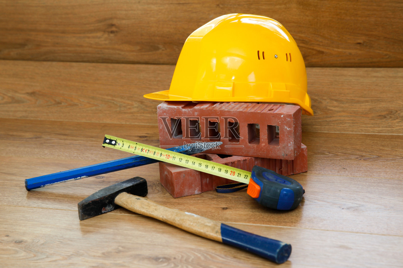 黄色的安全帽照片摄影图片