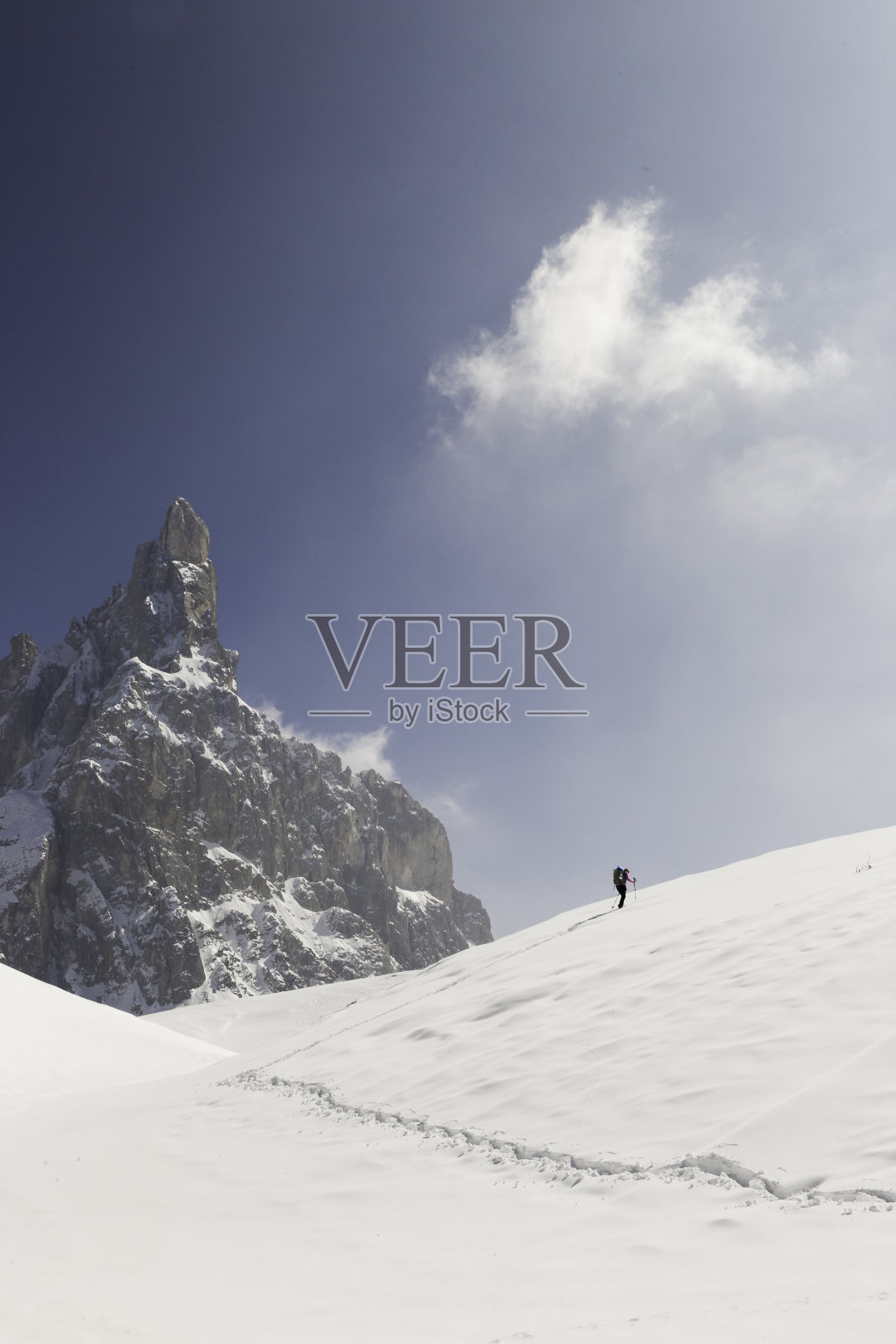 阿尔卑斯山的冬天照片摄影图片