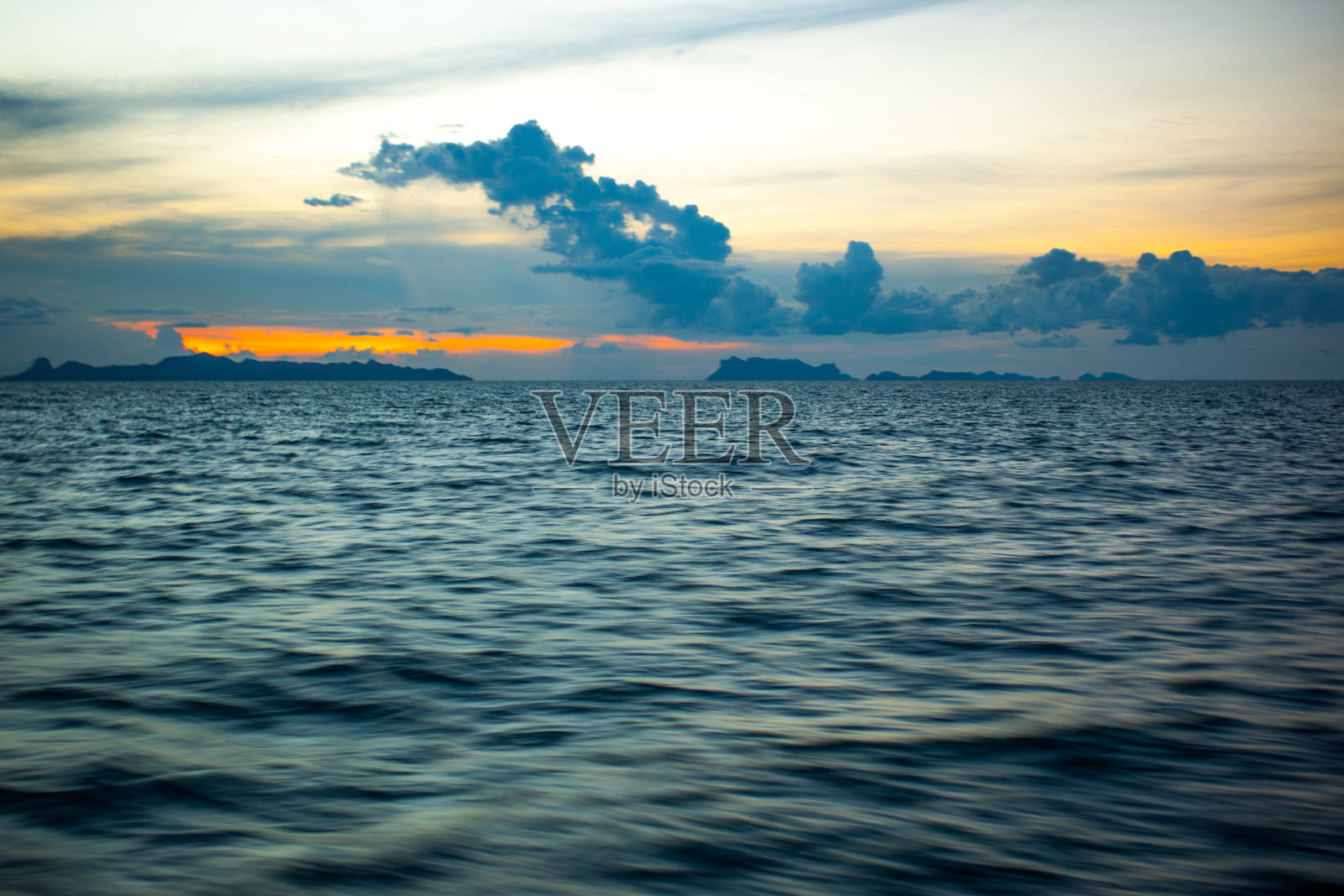 美丽的风景，岛屿和海洋照片摄影图片