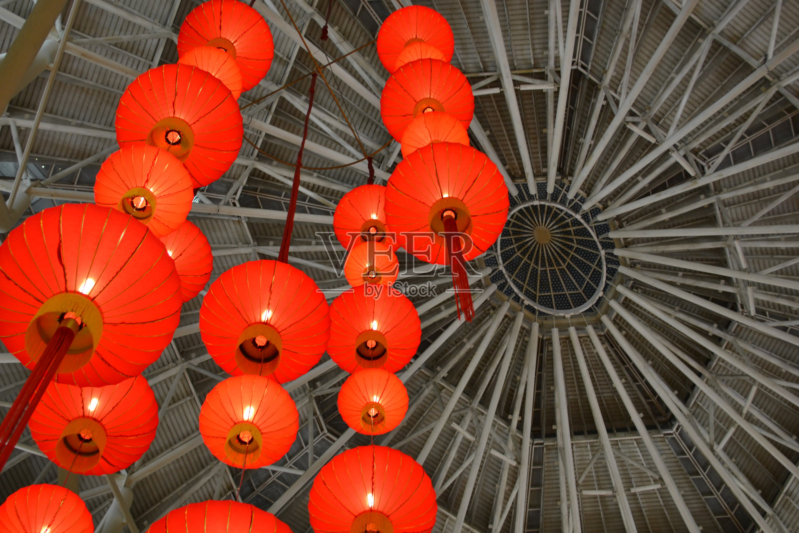 中国新年花灯照片摄影图片