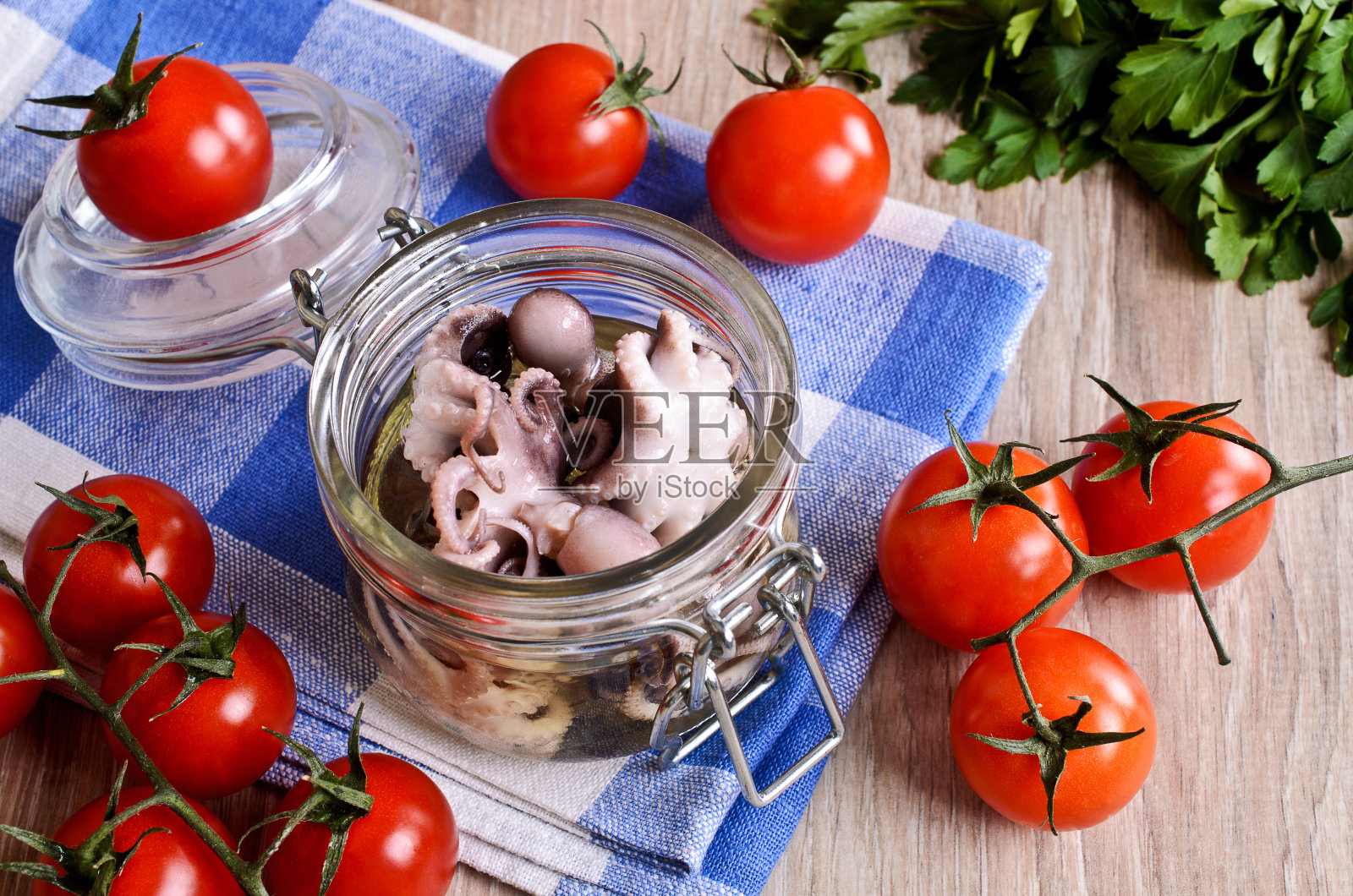 保持小章鱼照片摄影图片