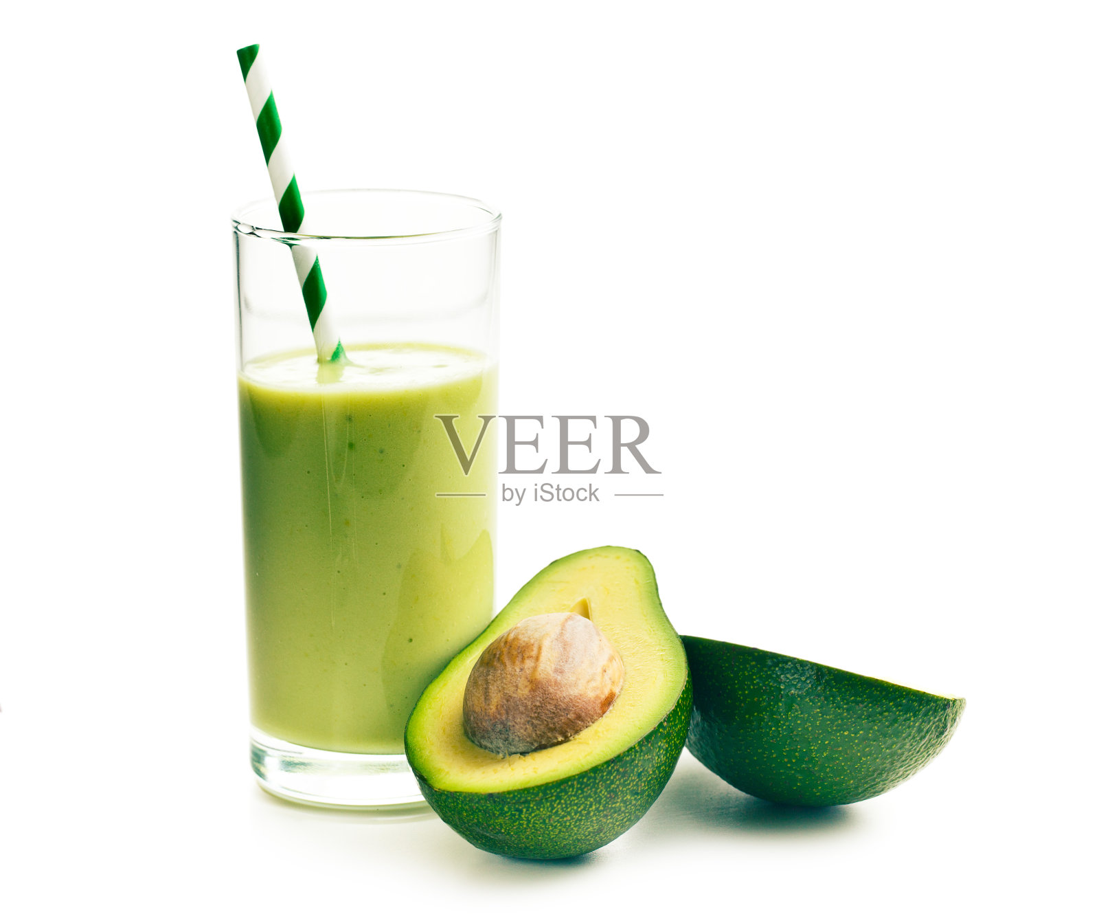 鳄梨的鸡尾酒照片摄影图片