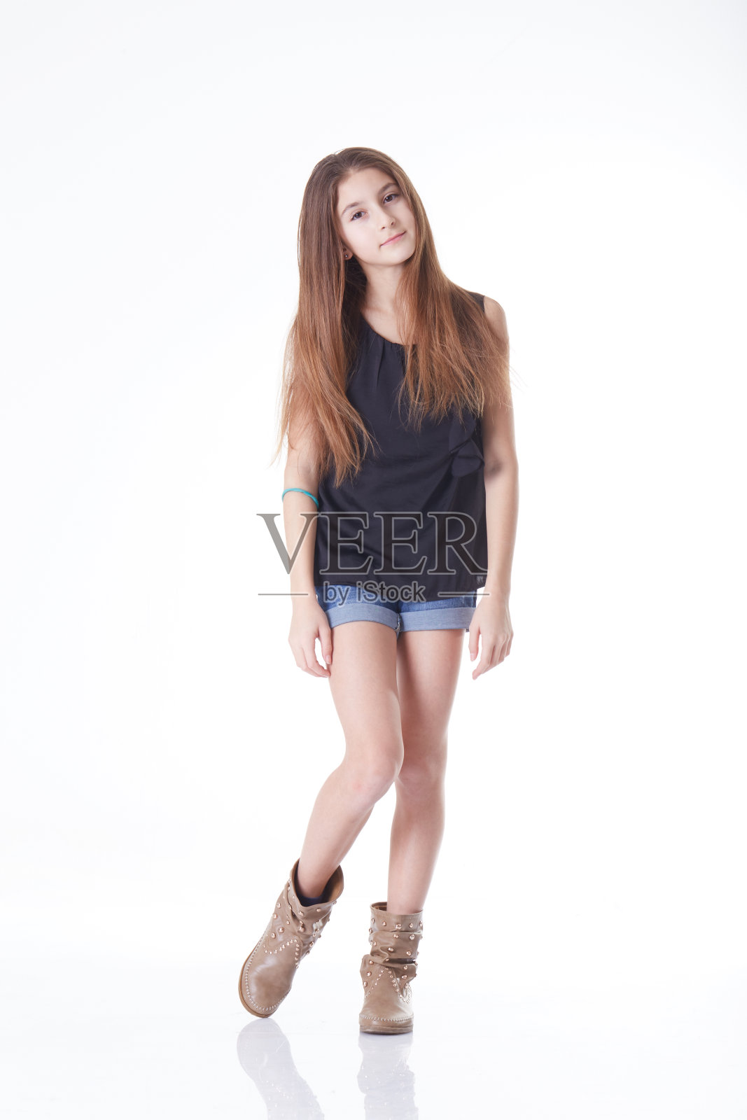 年轻的女孩照片摄影图片