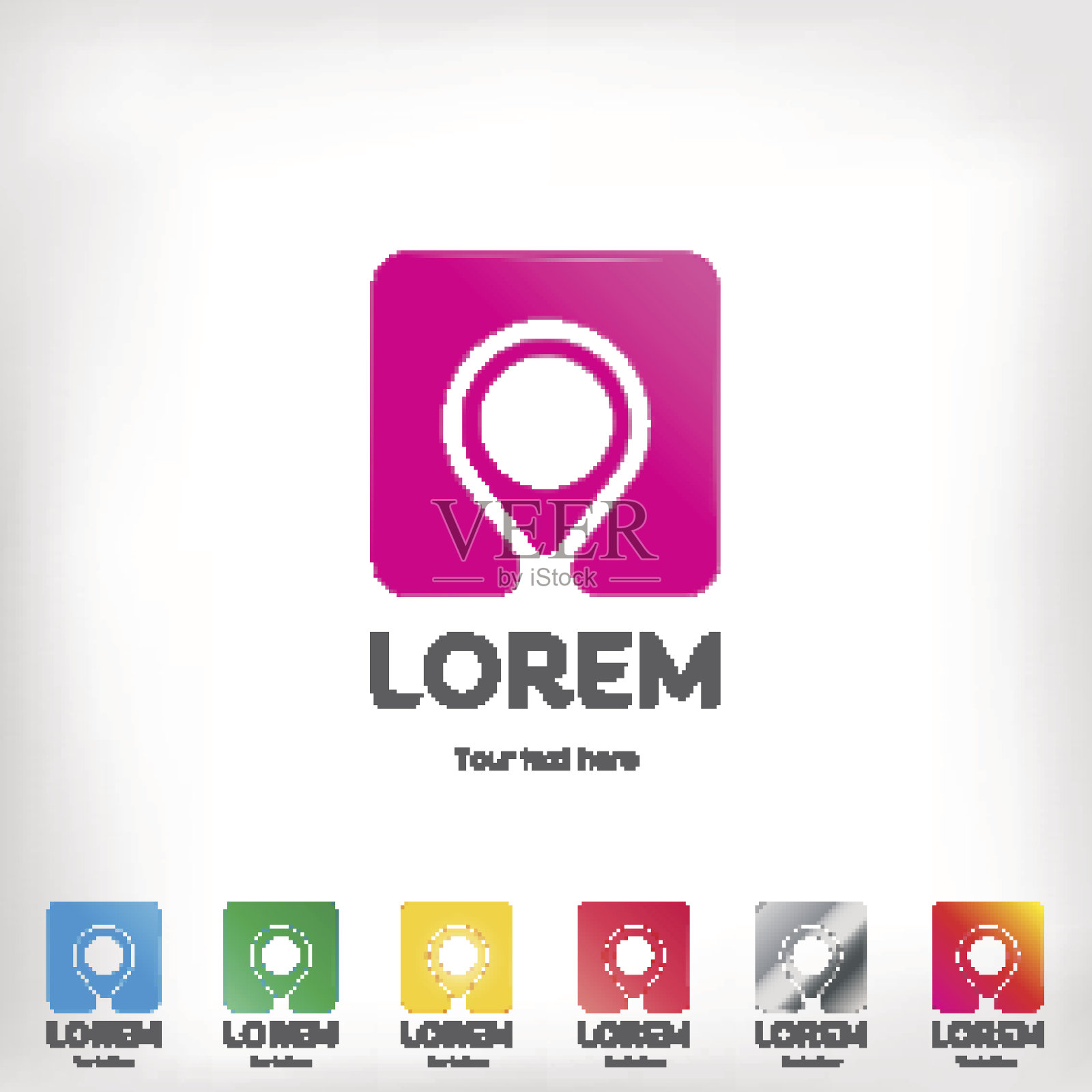 导航的象征。销图标设置图标素材