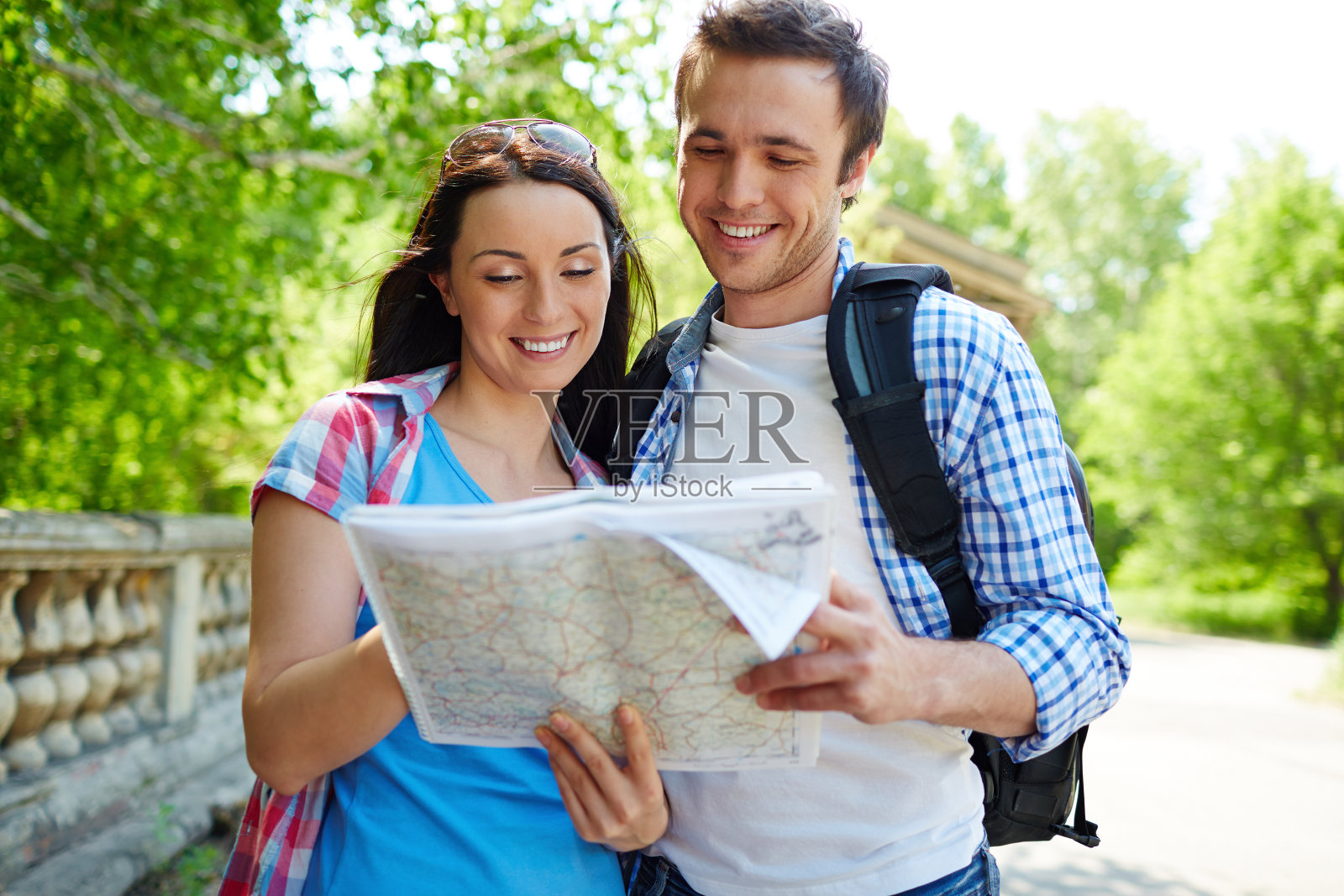 看着指南照片摄影图片