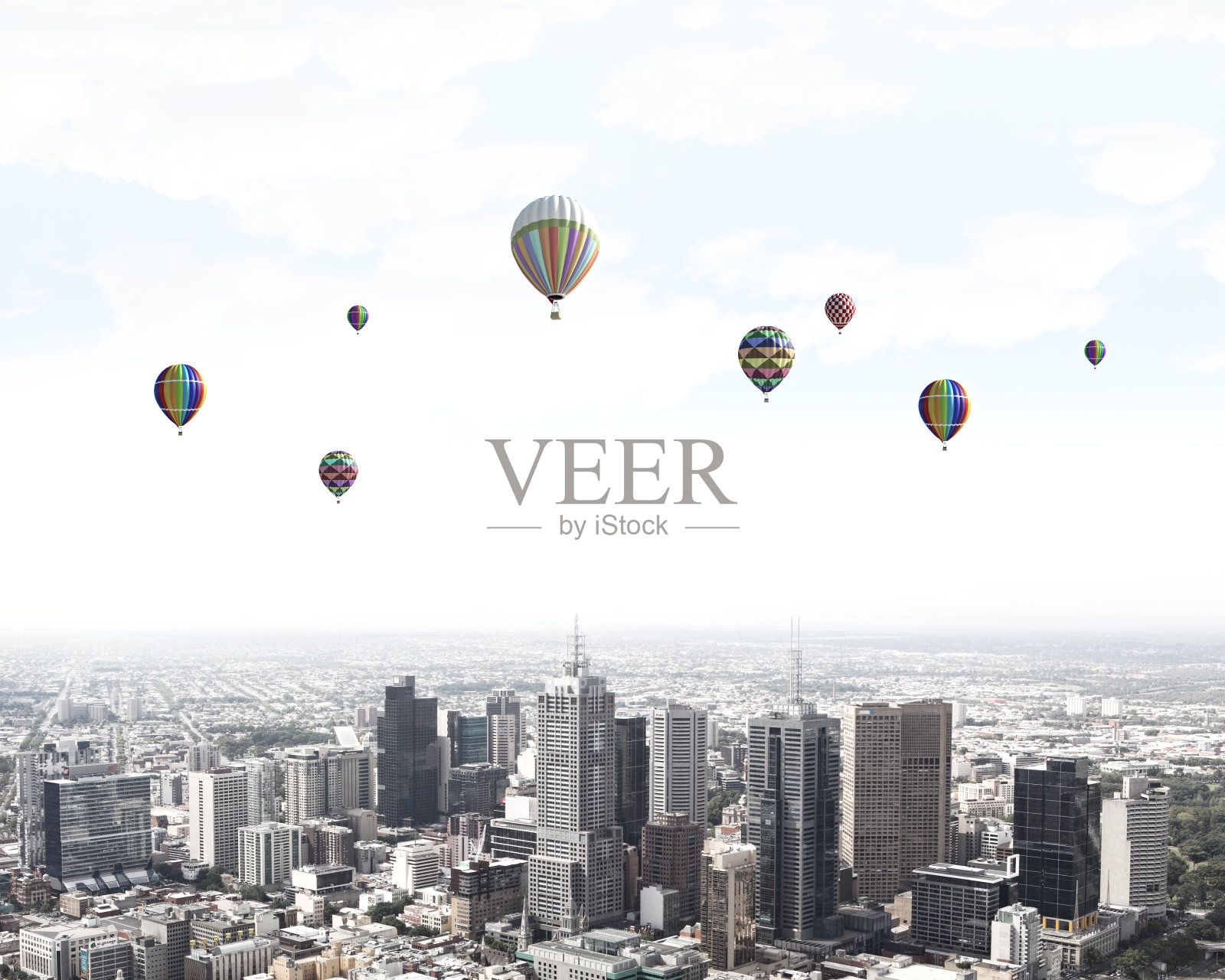 会飞的气球照片摄影图片