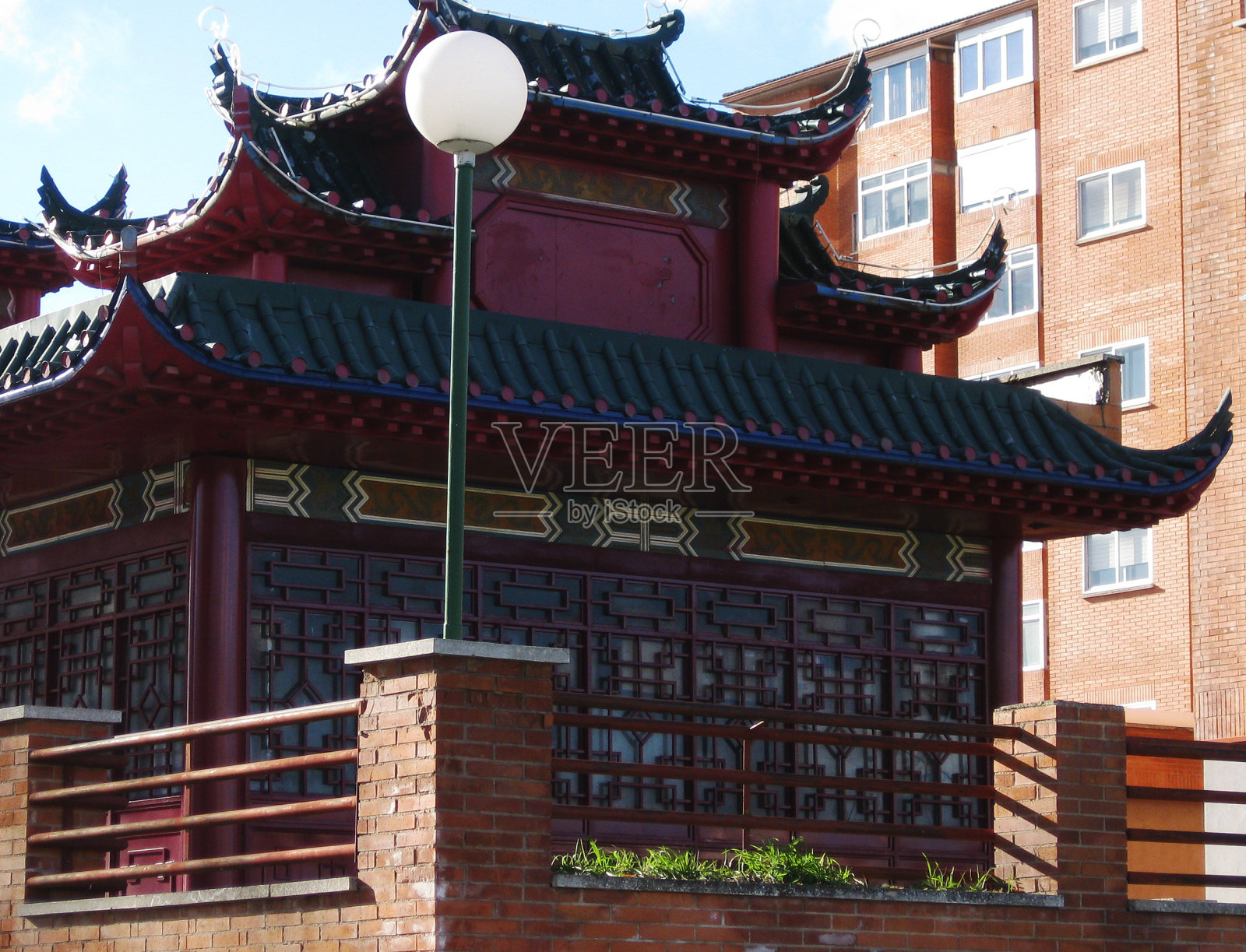 中国餐馆。照片摄影图片