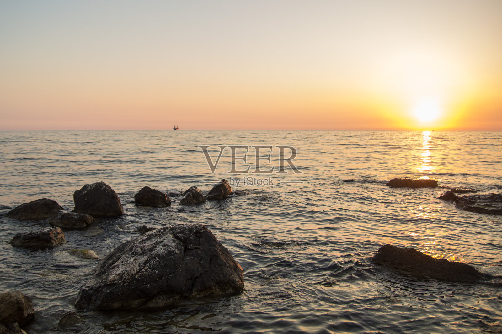 日落照片摄影图片