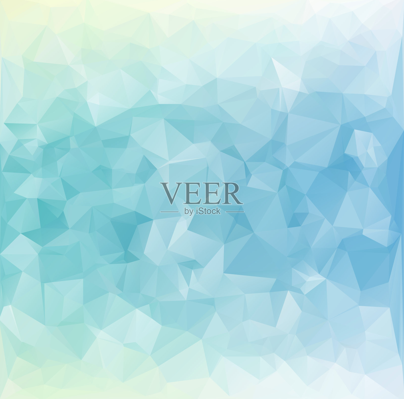 蓝白多边形马赛克背景照片摄影图片