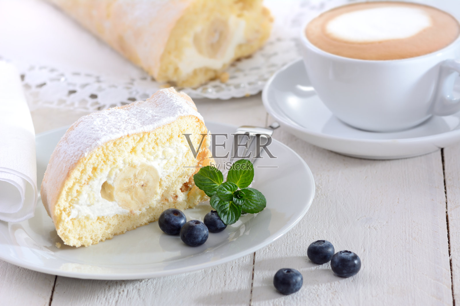 瑞士卷照片摄影图片