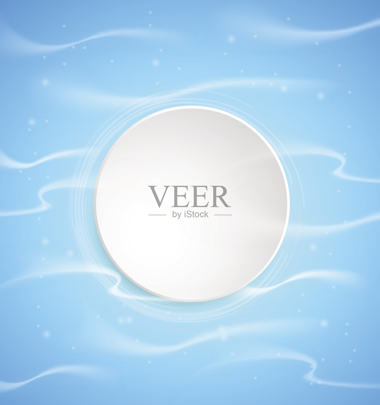 蓝色矢量海洋背景插画图片素材