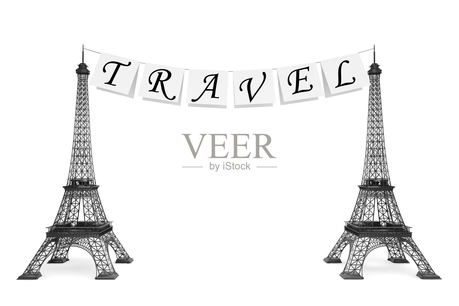 法国旅游的概念。照片摄影图片