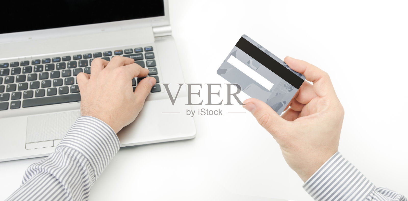 黑进信用卡照片摄影图片