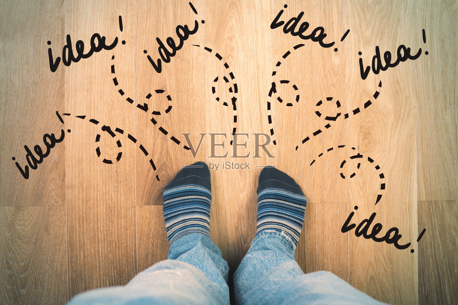 理念理念脚在袜子里照片摄影图片