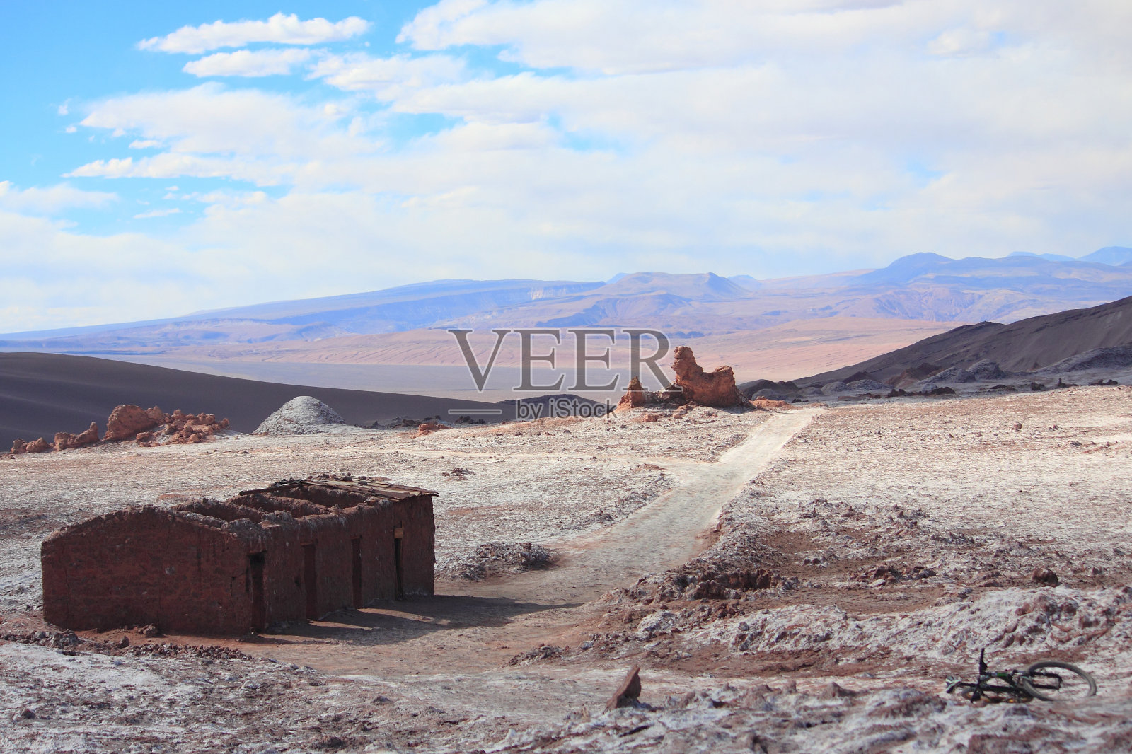 阿塔卡马圣佩德罗附近的月亮谷照片摄影图片