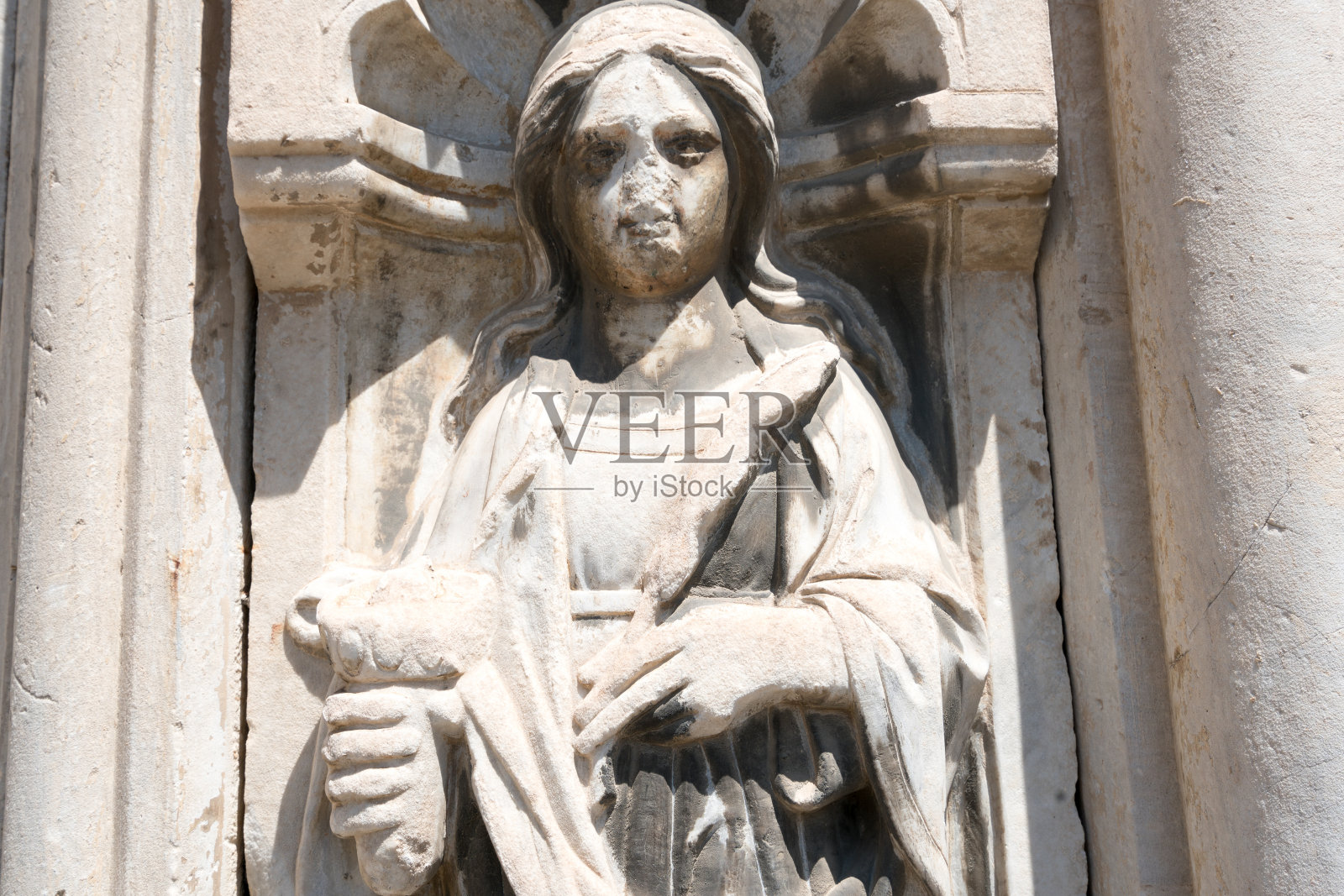 那不勒斯哥特式教堂照片摄影图片