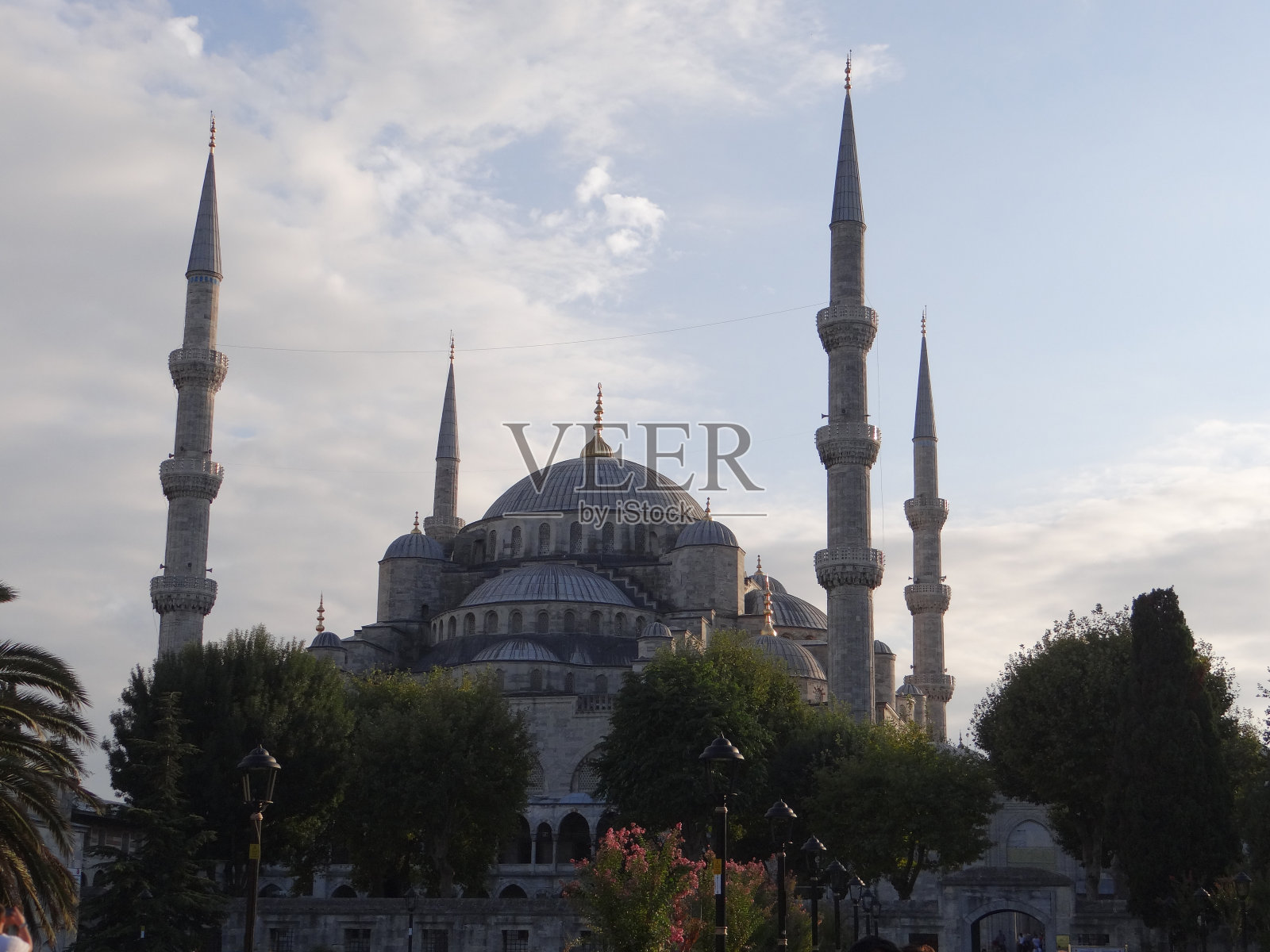 伊斯坦布尔的蓝色清真寺照片摄影图片