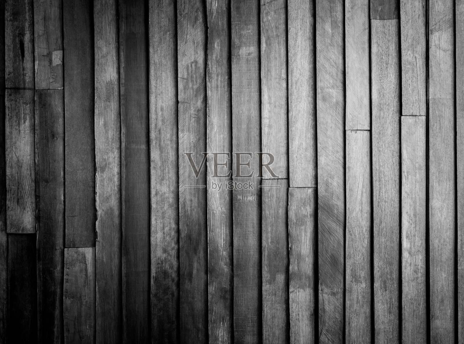 黑色和白色的木墙背景照片摄影图片