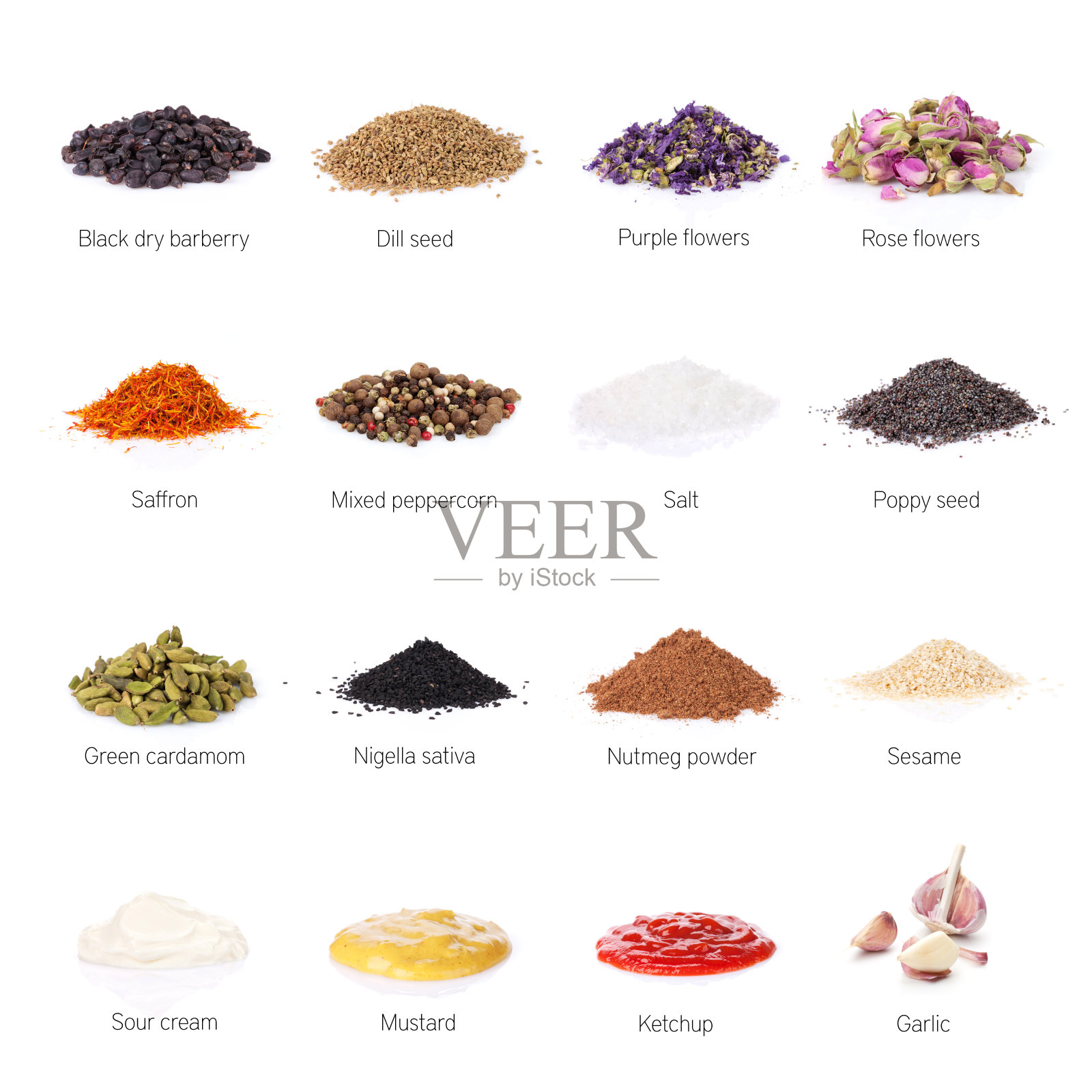 不同的香料照片摄影图片