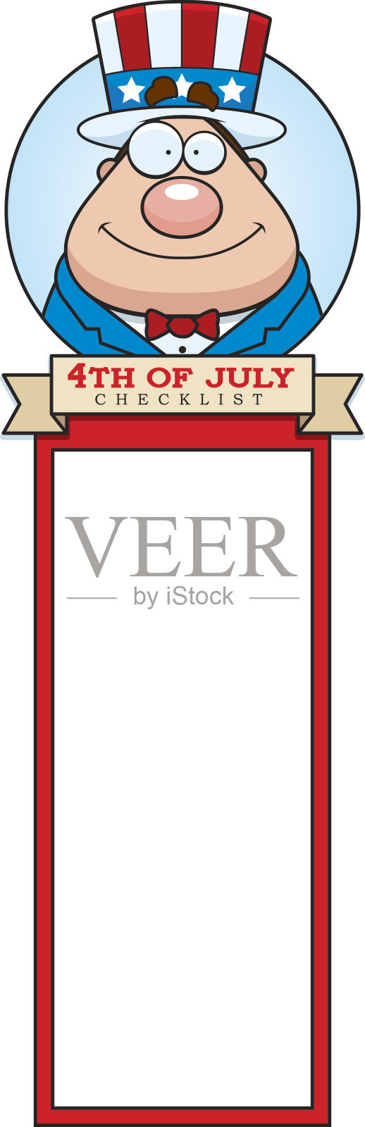 爱国卡通形象插画图片素材