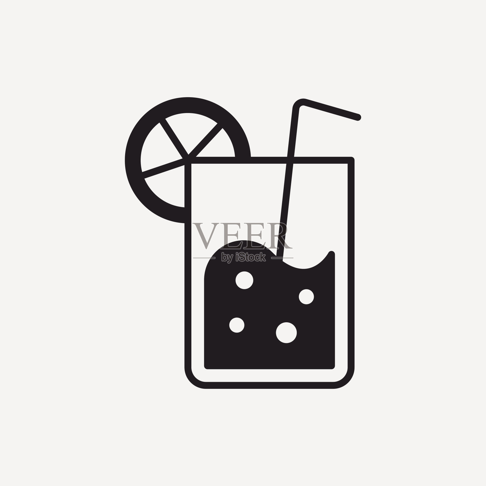 冰饮图标插画图片素材