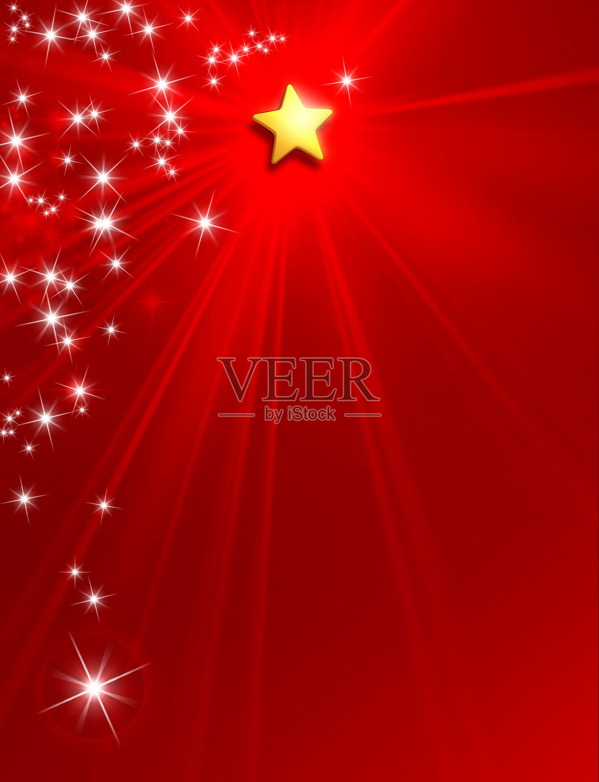 圣诞新年明星背景照片摄影图片