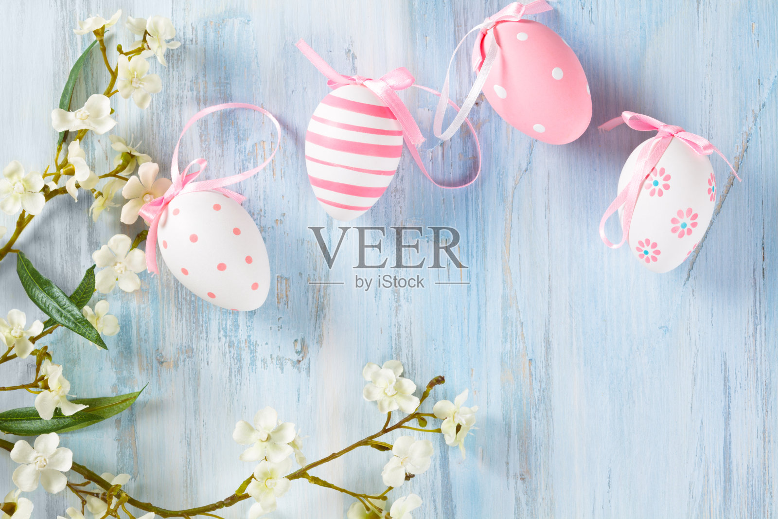 复活节彩蛋。照片摄影图片