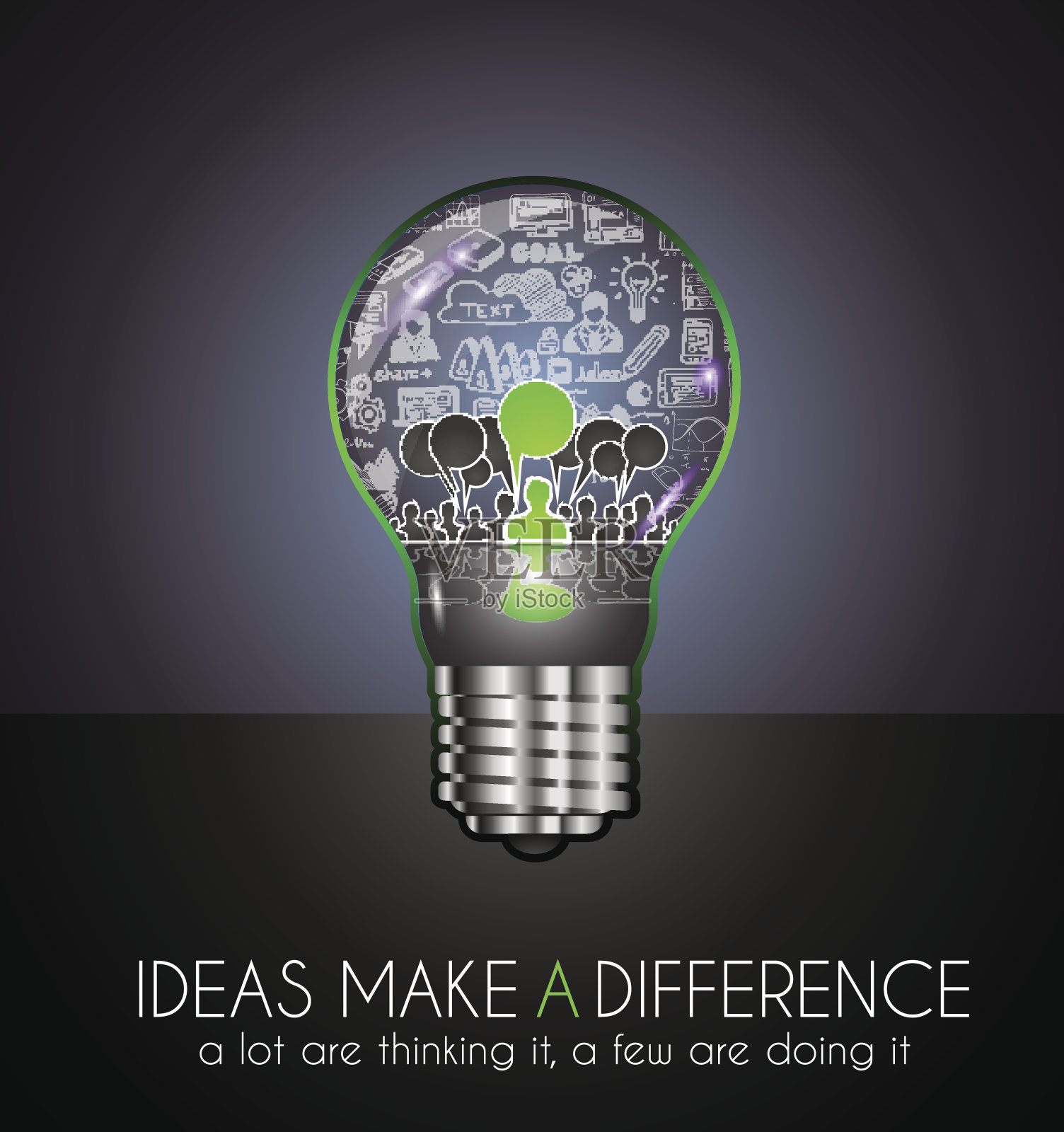 团队头脑风暴交流概念艺术。插画图片素材