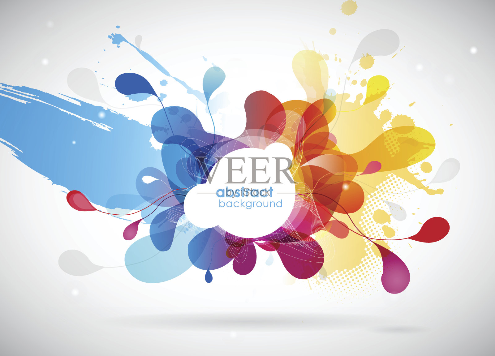 抽象彩色背景插图插画图片素材