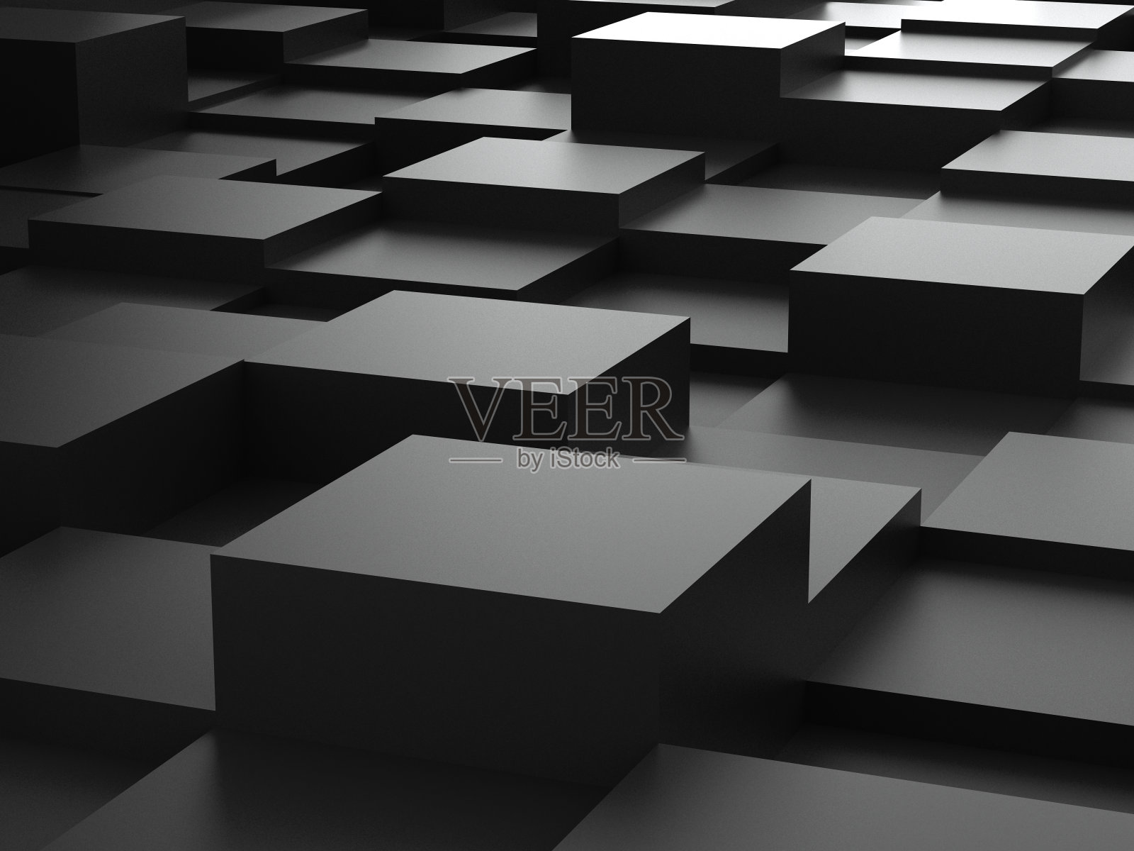 三维块体的抽象背景照片摄影图片