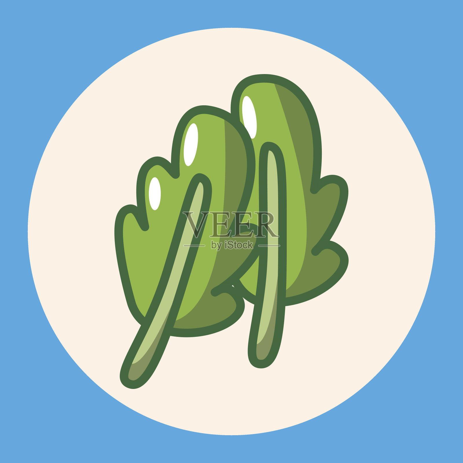 蔬菜和水果主题元素插画图片素材