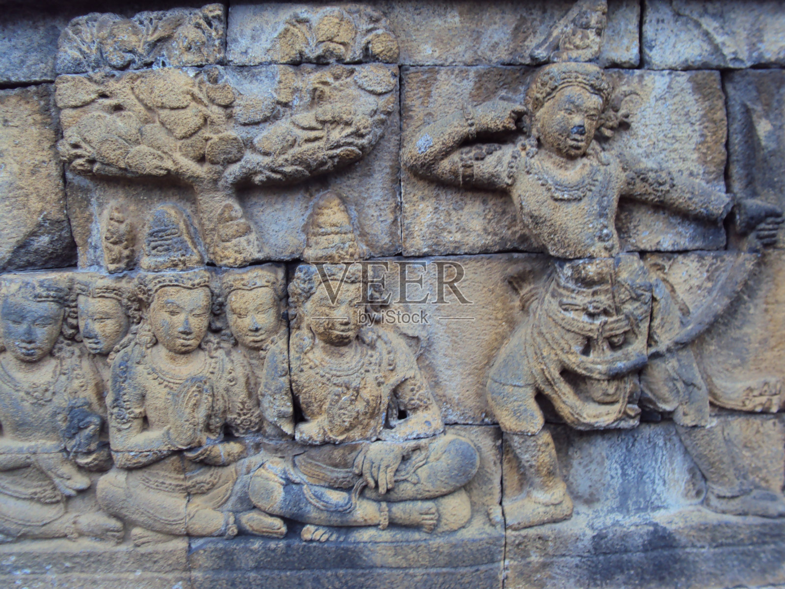 博罗布杜尔照片摄影图片