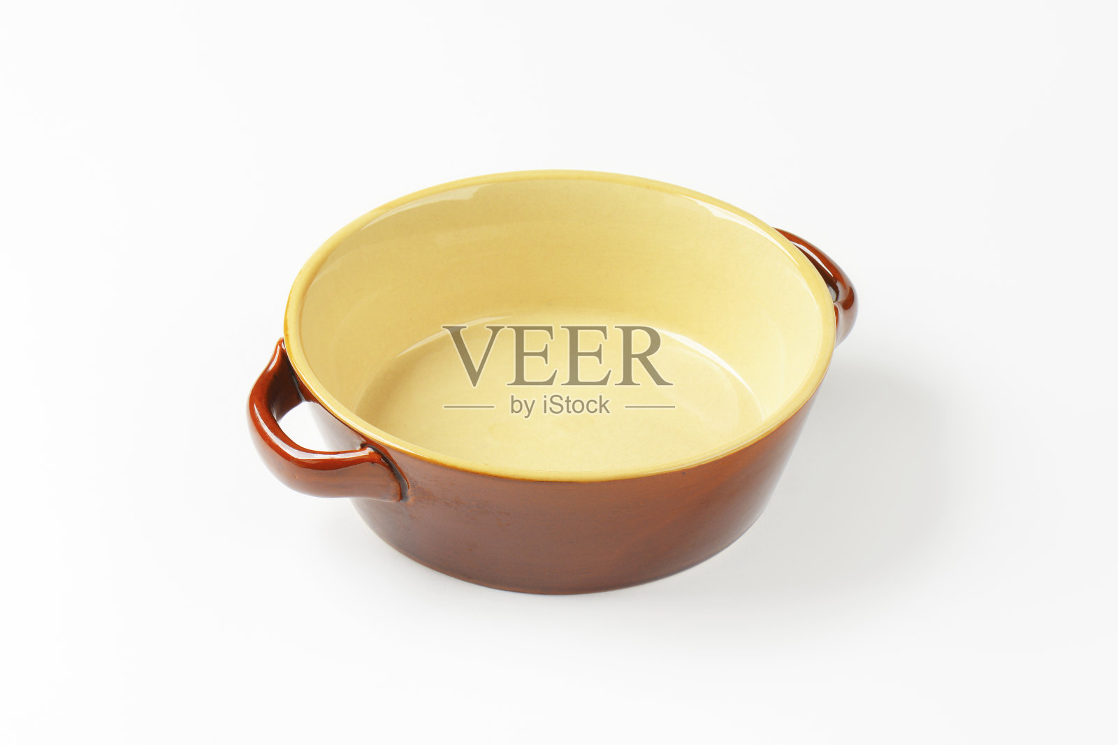 圆形陶瓷烘烤盘照片摄影图片