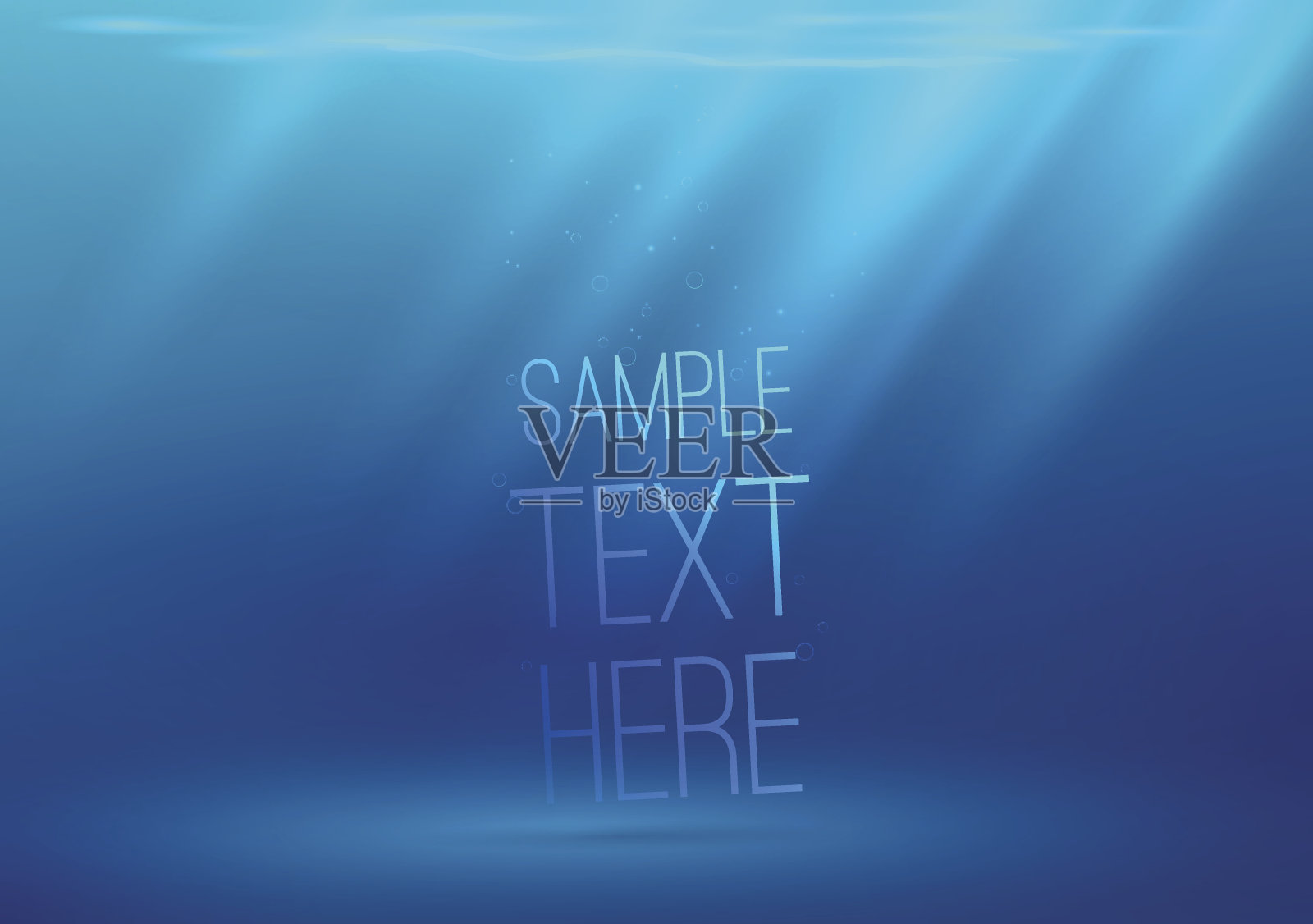 水下插画图片素材