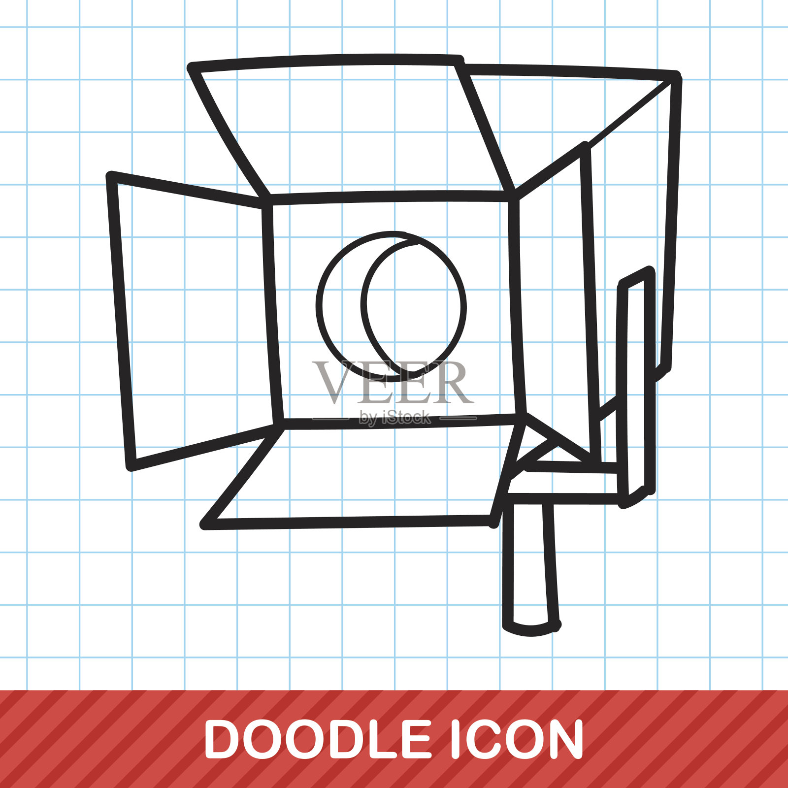 拍摄光涂鸦设计元素图片