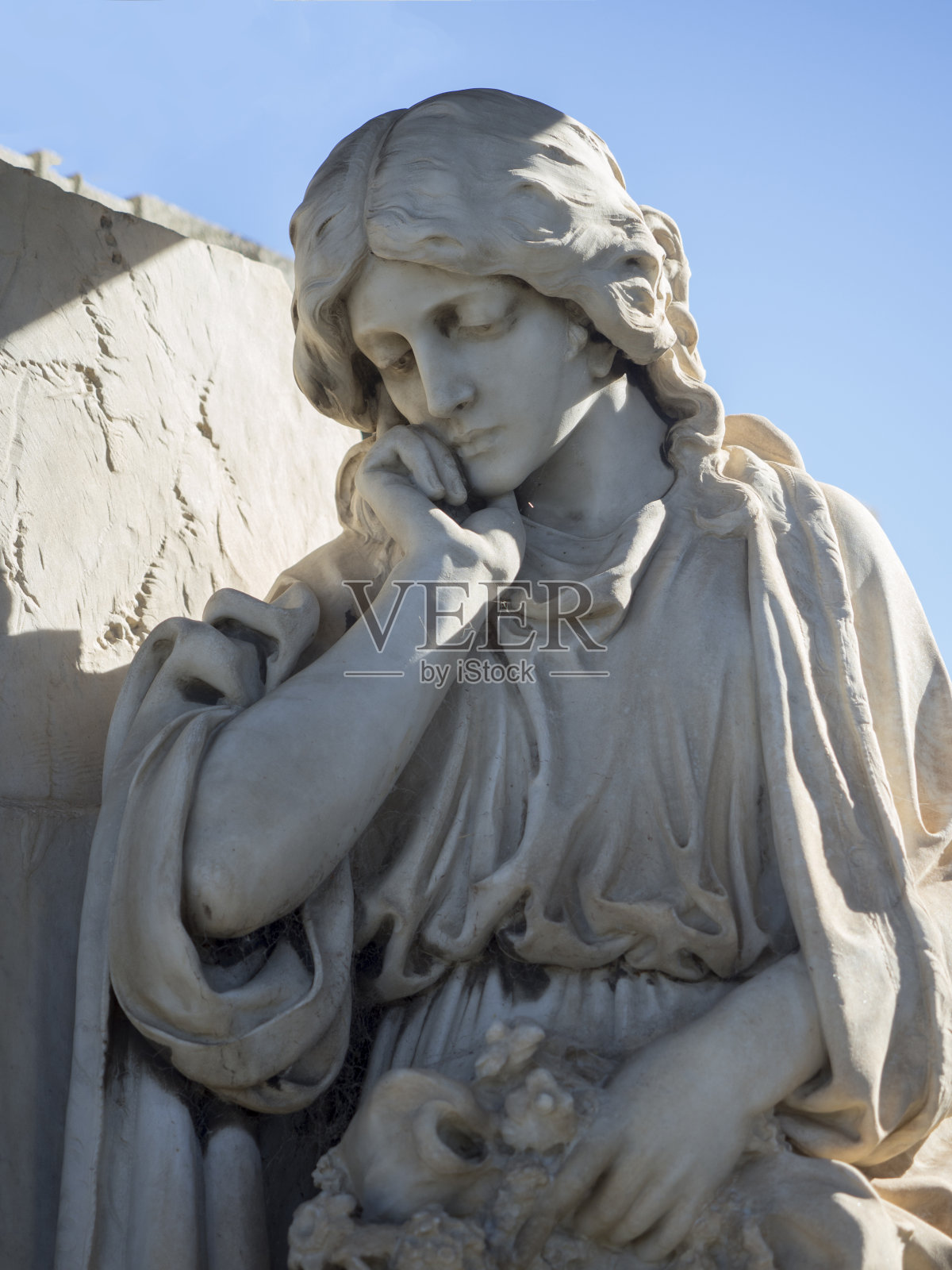 布莱顿公墓的纪念碑照片摄影图片