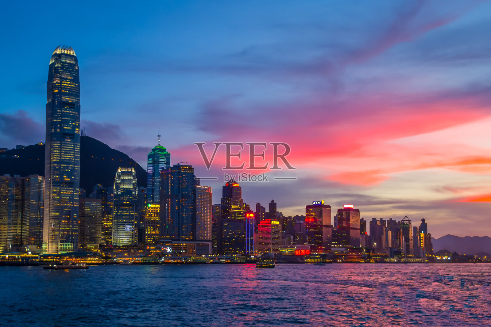 香港的城市照片摄影图片